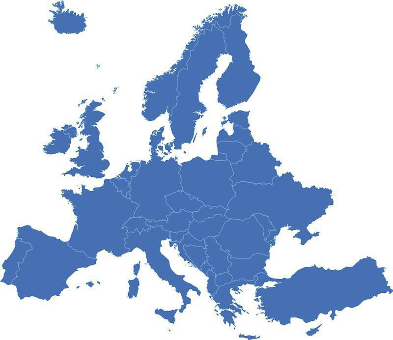 western europe car buyers flag
